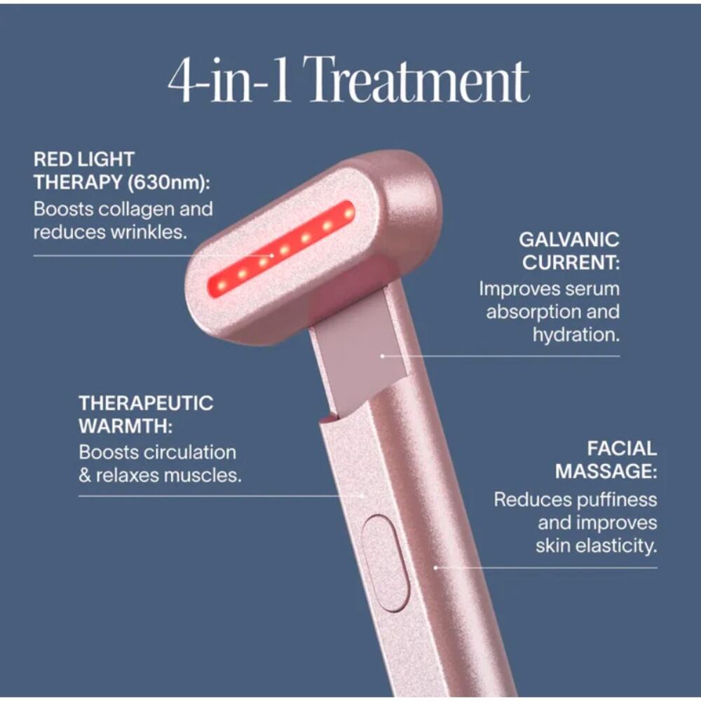 Solawave - 4-in-1 Radiant Renewal Skincare Wand with Red Light Therapy